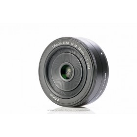 Canon Lens EF-M 22mm f/2 STM  ( Graphite / Silver )